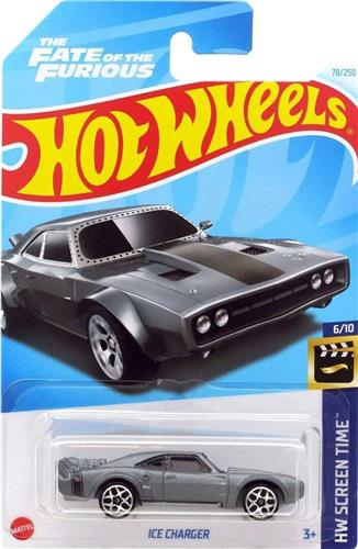 HOT WHEELS ICE CHARGER MAT GREY 78/250 HW SCREEN TIME 6/10
