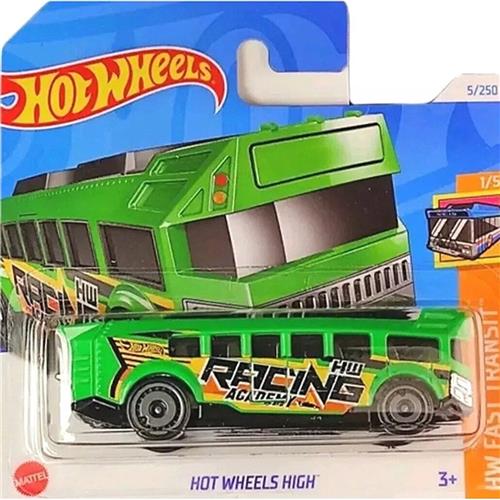 HOT WHEELS HIGH GREEN 5/250 HW FAST TRANSIT (1:64)