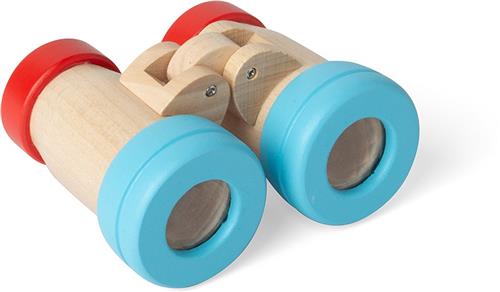 Verrekijker - Hout - Caleidoscooplenzen - 11.8x8.7x4.8cm