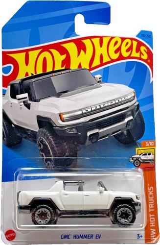 HOT WHEELS GMC HUMMER EV 116/250 1:64 WHITE HW HOT TRUCKS 3/10