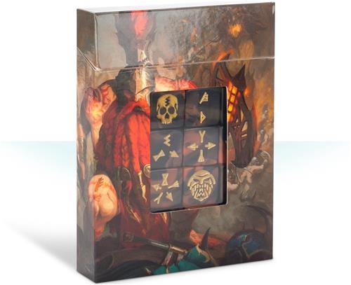 Age of Sigmar Fyreslayers Dice Set