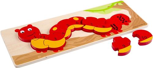 Bigjigs Rups Getallen Puzzel