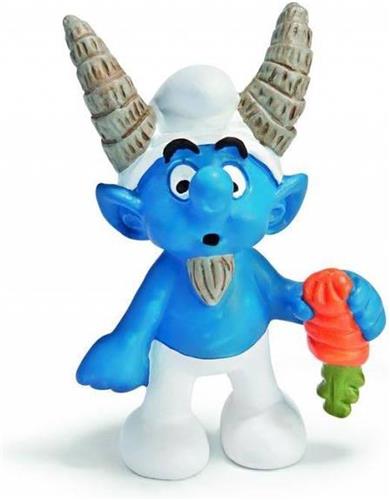 Steenboksmurf - horoscoop - smurf - speelfiguur - 6 cm - Schleich