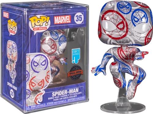 Funko Pop! Marvel - Bobble Head #35 - Artist Series Spider-Man