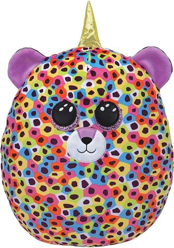 TY Squish A Boo Knuffelkussen Luipaard Giselle 23 cm