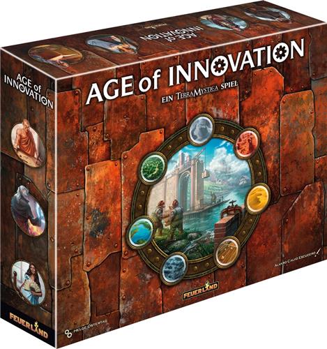 Feuerland Age of Innovation  Ein Terra Mystica Spiel, Bordspel, Strategie, 14 jaar, 40 min
