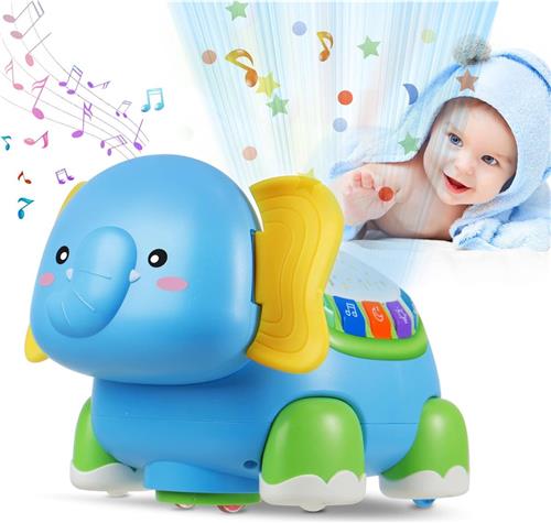 DailySupplies® Baby Speelgoed 0 Jaar - Kinderspeelgoed 6 Maanden - Blauw