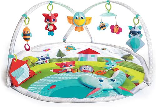 DailySupplies® Baby Speelkleed Met Boog - Babyspeelgoed 0 Jaar - Kinderspeelgoed 1 Jaar - Speelmat - Babygym - Wit met Groen