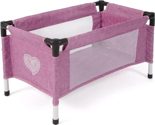 MKSS® Luxe Poppenbed - Poppenbedje - Poppenhuis Meubels - Licht Roze