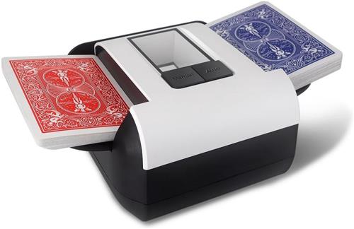 MKSS® Kaartenschudmachines - Kaartenschudder voor Speelkaarten - Wit