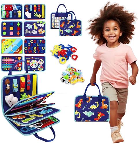 VELTRR® Speelgoed 3 Jaar - Kinderspeelgoed - Blauw