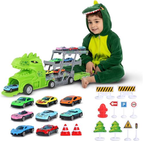 DailySupplies® Speelgoed 4 Jaar - Kinderspeelgoed Jongens - Speelgoedauto - Monster Trucks