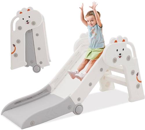 Thuys  Glijbaan Peuter  Voor Binnen En Buiten  111 x 37 x 54cm  Grijs