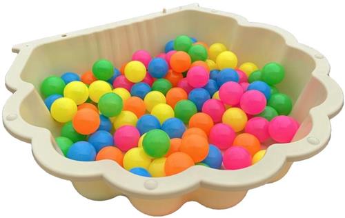 Thuys  Zandbak Schelp  Zand En Water Schelp  87cm x 78cm x 20cm  Beige