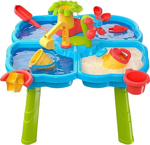 MKSS® Watertafel - Zandtafel - Speeltafel voor Kinderen - Activiteiten Tafel voor Baby en Kinderen - Licht Blauw