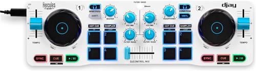 MKSS® Dj set Kinderen - Mengpaneel voor Kinderen - Soundboard - Mixer - Wit met Blauw