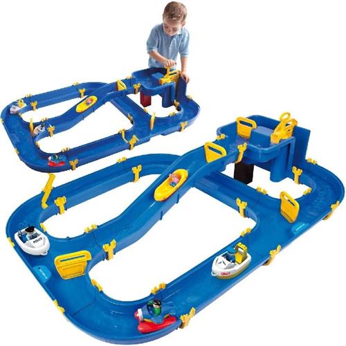 DailySupplies® Watertafel - Zandtafel - Speeltafel voor Kinderen - Activiteiten Tafel voor Baby en Kinderen - Blauwe Racebaan