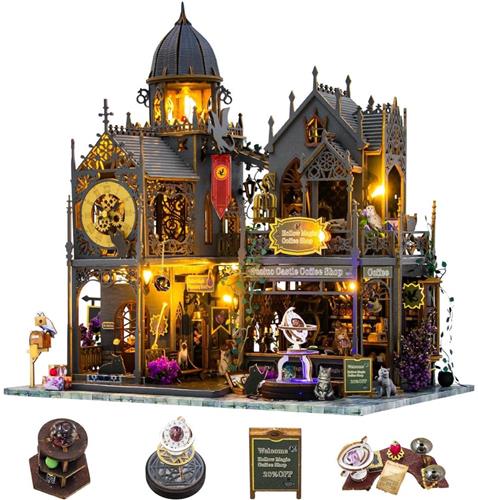 CRLYN® Miniatuur Bouwpakket Volwassenen - Modelbouw - Bouwpakketten - Zwart