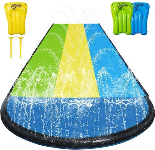 DailySupplies® Buikschuifbaan - Waterglijbaan - Waterslide