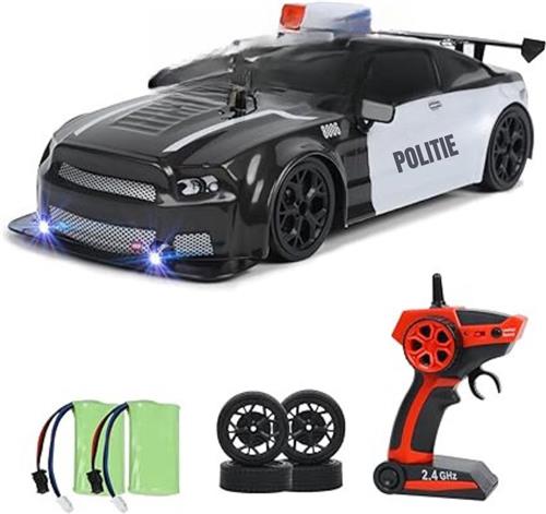 Thuys  Rc Drift Car  Afstandbestuurbare Auto  24 x 13 x 8cm  Zwart