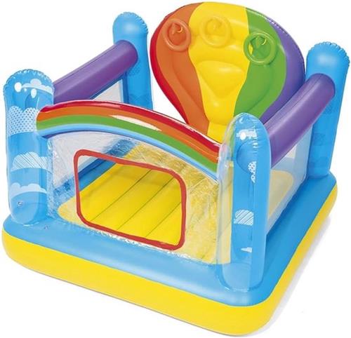 Professioneel Springkasteel  Opblaasbaar  Hoogwaardig Materiaal  Voor Kinderen  Max 60kg  175x173x137 cm  Multicolor