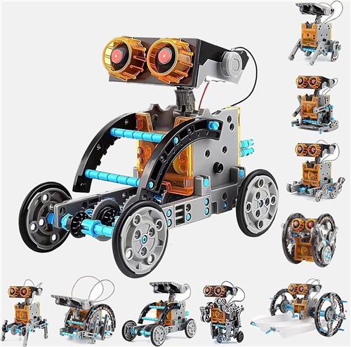 DailySupplies® Robot Bouwpakket - Modelbouw Volwassenen - Kinderspeelgoed - Grijs