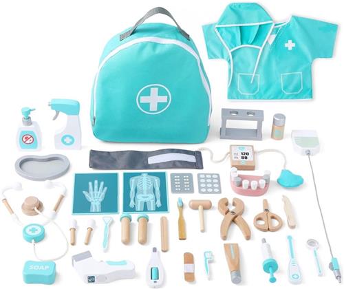 DailySupplies® Dokterset Speelgoed - Dokterhas Kind - Montessori Kinderspeelgoed 2 Jaar
