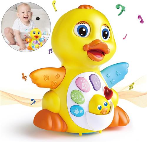 DailySupplies® Baby Speelgoed 0 Jaar - Kinderspeelgoed 6 Maanden - Geel