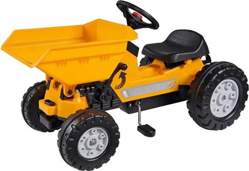 Thuys  Looptractor  Loopauto  Met Aanhangwagen  94 x 46 x 54cm  Oranje