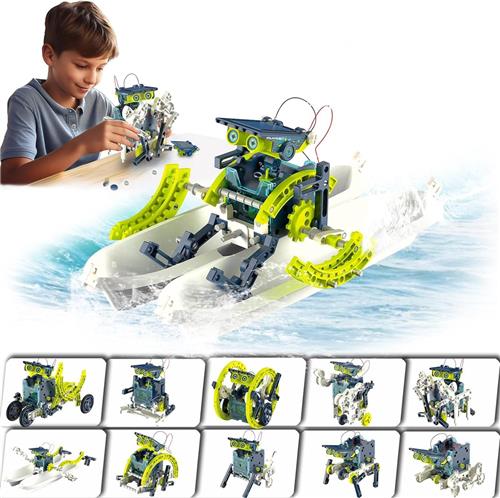 DailySupplies® Robot Bouwpakket - Modelbouw Volwassenen - Kinderspeelgoed - Geel