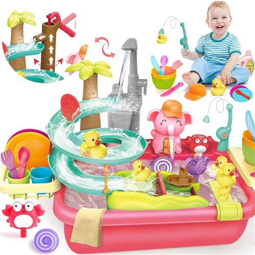 Thuys  Watertafel Buiten  Waterbaan  Speelgoed  34cm x 43cm x 16cm  Veelkleurig