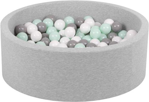 VELTRR® Ballenbak - Ballenbad Baby - Kinderspeelgoed - Grijs