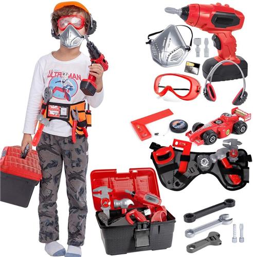 VELTRR® Speelgoed 4 Jaar - Kinderspeelgoed - Rood en Grijs