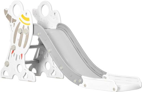 Thuys  Glijbaan Peuter  Voor Binnen En Buiten  Capaciteit tot 30kg  157 x 47 x 80cm  Grijs