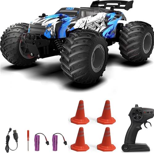MKSS® RC Auto Volwassenen - Bestuurbare Auto voor Buiten - Offroad - Blauw