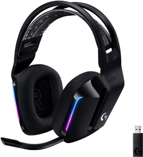 Thuys  Wireless Gaming Headset  Met Verende Hoofdband  Blue Microfoontechnologie  PRO G Audiodrivers  Zwart