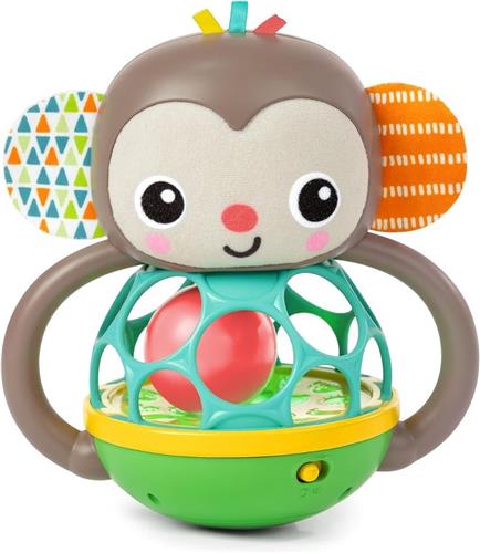 DailySupplies® Baby Speelgoed 0 Jaar - Kinderspeelgoed 6 Maanden - Bruin