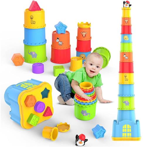 VELTRR® Speelgoed 2 Jaar - Kinderspeelgoed - Multi Kleur