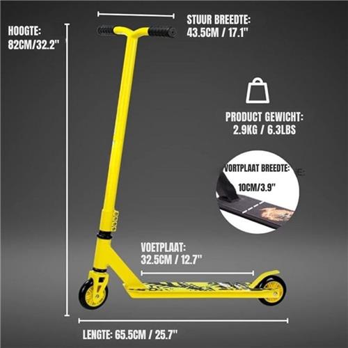 Thuys  Stuntstep Volwassenen  Jongen  Meisjes  66cm x 10cm x 82cm  Paars