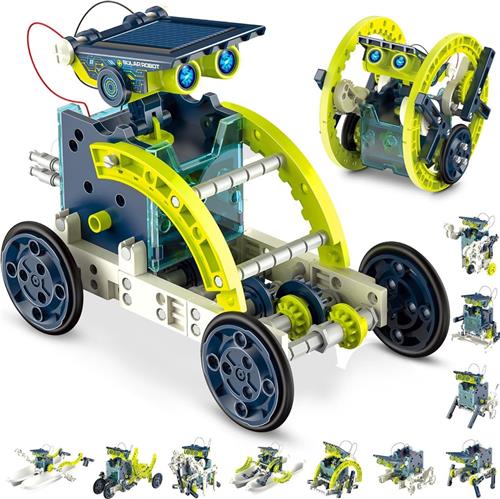 DailySupplies® Robot Bouwpakket - Modelbouw Volwassenen - Kinderspeelgoed - Geel
