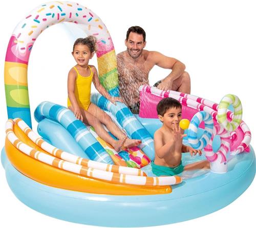 DailySupplies® Kinderzwembad met Glijbaan - Speelzwembad - Kinder Opblaas Zwembad