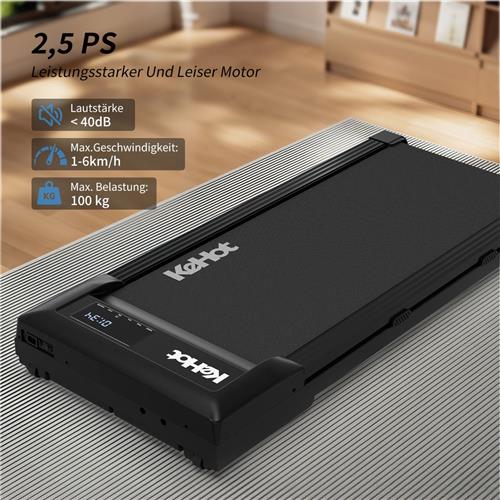 Loopband  Wandelband  Treadmill  Walking Pad  Hometrainer  Inklapbaar  0-9° Helling  1215x515 mm Loopvlak