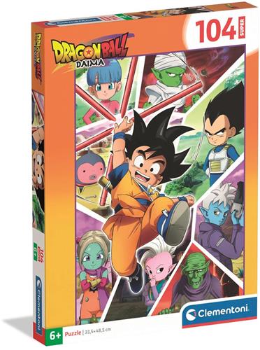 Clementoni - Puzzel - Dragon Ball Daima - Portrait - 104 stukjes - Super - vanaf 6 jaar