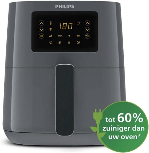 Philips Airfryer Connected 5000 Series - HD9255/60 - 4.1 liter (L) - RapidAir - 13 in 1 kookfuncties - Quickclean