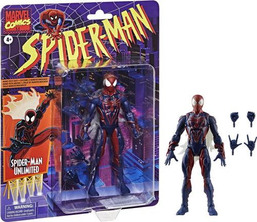 Hasbro Spider-Man Marvel Legends Retro Action Figure Spider-Man Unlimited 15 cm Action Figuur