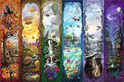 Ravensburger Ravensburger Jigsaw Puzzle The Six Portals (7000 pieces) Puzzles