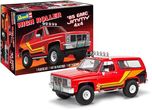 Revell Modelbouwpakket Auto - 14577 GMC 1985 Jimmy 4x4 High Roller - Amerikaanse Auto Plastic - 1:25 -