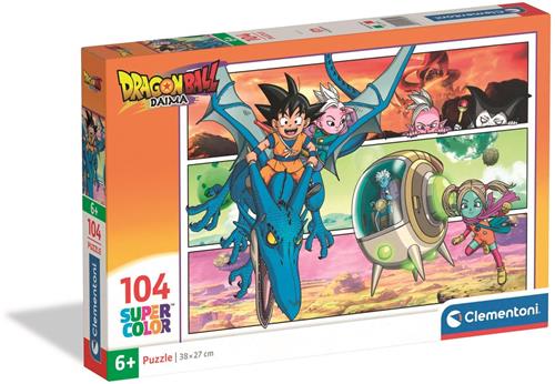 Clementoni - Puzzel - Dragon Ball Daima - 104 stukjes - Super - vanaf 6 jaar