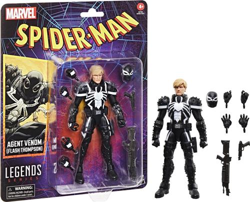 Hasbro Spider-Man Marvel Legends Retro Action Figure Agent Venom (Flash Thompson) 15 cm Action Figuur
