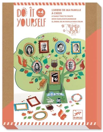 Djeco knutselpakket Do it yourself stamboom